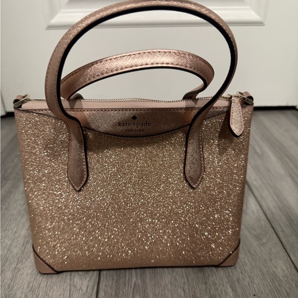 kate spade Handbags - Kate Spade Sparkling Gold Satchel